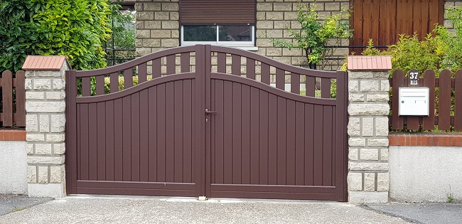 Portail ALUMINIUM apres